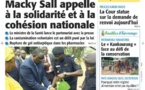 A la Une du Journal Le Soleil du mardi 02 septembre 2014