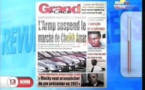 Revue de presse du mercredi 03 septembre 2014 - Walf-Tv