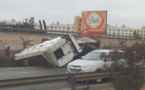 Route de Nioro: Un car Ndiaga Ndiaye s’est renversé