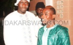 Ouzin Keita au baptême du fils d’Amady Badiane en compagnie d’Ameth thiou