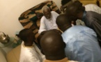 Elimane Lam, Aziz Ndiaye et Serigne Ahma Mbacké dit Inzaghi venus recueillir les prières de Serigne Sidy Moukhtar et Serigne Bass Abdou Khadr Mbacké