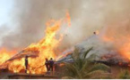 Kédougou / Incendie à Bantaco : Plus de 200 cases (Niafa) réduites en cendres