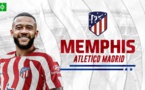 Officiel : Memphis Depay signe à l'Atlético de Madrid