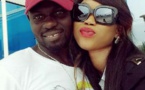 Khadim, le frère de Pape Diouf, en compagnie de Khadyja Chou pi 
