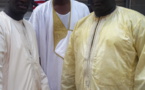 Mbaye Sène en compagnie de Thiam au baptême des jumeaux d'Aziz Ndiaye