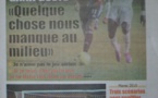 A la Une du Journal Waa Sports du vendredi 17 octobre 2014