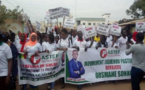 Pour la libération de leurs camarades : A Diamaguène-Sicap Mbao, Tivaouane, Pastef marche, « Maggi Pastef» charge Macky
