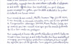Déesse Major se dénude, s'agenouille et demande pardon 