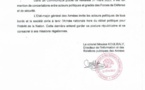Report des manifestations du 3 avril de l’opposition: Me Sidiki Kaba, Ministre des Forces armées, dément les leaders de Yaw et précise...