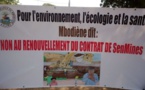 Renouvellement du contrat d’exploitation de SenMines : Les jeunes de Mbodiène s’y opposent