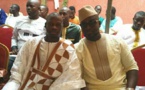 Modou Gaye Héritage et son ami Nidouga Thiam au baptême du fils de Pape Diouf