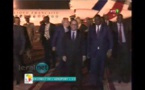 Vidéo: L'arrivée du président de la France  François Hollande