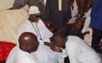 Photo: Pédre Ndiaye le défenseur des enfants du Sénégal chez le khalife.