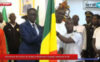 Cérémonie de remise du drapeau national à l'équipe nationale U-20