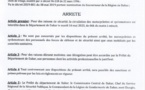 Département de Dakar: Arrêté portant interdiction temporaire de circulation de motos