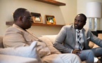 Macky Sall en pleine discussion avec Akon 