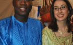 Mounirou Sy et son épouse 