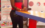 La chanteuse GuiGui toute classe sur le plateau de "Weekend Stars"