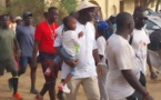 Popenguine: Adama Faye marche avec les pèlerins