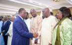 Suite Photos / Palais : Le président de la République, Macky Sall et les représentants des différentes entités participant au dialogue national