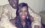 Codou Dieng dans les bras de son père Fallou Dieng