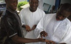 Pape Diouf en toute complicité avec Pape Ndiaye "Thiou" et Amath Samb