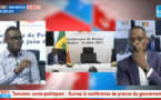 Tensions socio-politiques : Suivez en direct la conférence de presse du gouvernement 