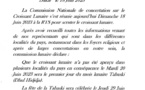 Tabaski 2023 : L’importante annonce de la CONACOC sur la date