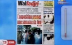 Revue de presse du lundi 19 Janvier 2015 - Walf Tv 