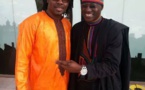 Le chanteur Idrissa Diop avec Baye Demba Faye