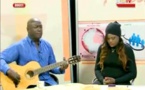 Le chanteur El Hadji Ndiaye sur le plateau de "Petit Dej" 