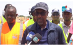 Zone de captage : Mamour Diallo, DG d'Onas, en visite de chantier 