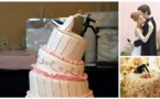 16 gâteaux de mariage absolument hilarants qui pourront vous donner des idées pour le plus beau jour de votre vie !