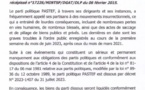 Urgent: Le parti Pastef, dissous