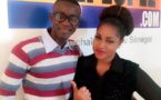 Biaicha en mode tournage avec Cheikh Coka
