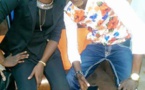 Babacar Seck en parfaite complicité avec la chanteuse Myrma