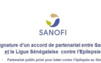 Signature d’un accord de partenariat entre Sanofi  et la Ligue Sénégalaise  contre l’Epilepsie 