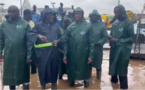 Touba: Serigne Mbaye Thiam et d’autres responsables visitent les ouvrages de production d'eau et le système d'évaluation des eaux pluviales