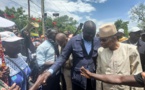 Photos/ Diaobé : Le Ministre du Commerce, Abdou Karim Fofana a réceptionné le nouveau complexe du marché sous régional, ce lundi