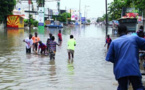 Des quartiers de Kaffrine sous les eaux de pluies