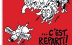 Charlie Hebdo repart, avec une meute "d'emmerdeurs" aux trousses