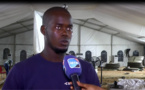 Grand Magal de Touba à Chicory à Darou Mouhty: Les talibés de Mame Thierno Birahim Borom Darou de plein pied dans l’installation des bâches
