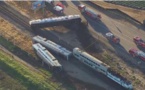 Un train déraille en Californie, au moins 30 blessés