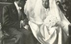 Le Président Senghor et sa première femme Ginette Eboué
