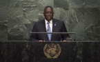 New York / Lancement de la campagne du Panel international de haut niveau sur le secteur de l’eau: Le discours de Macky Sall