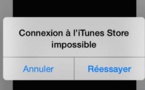 Apple : iTunes et l'App Store en panne