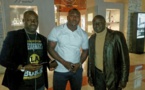 Modou Lo entre Malick Thiandoum et Ahmed Aidara