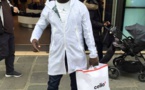 Baye Ndiaye en mode shopping à Paris 