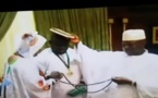 Vidéo: Jammeh offre 2 véhicules à Eumeu Sène et lui conseille de prendre soin de son épouse