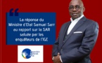 Les observations de M. Samuel Sarr issues du rapport de l'IGE sur la SAR